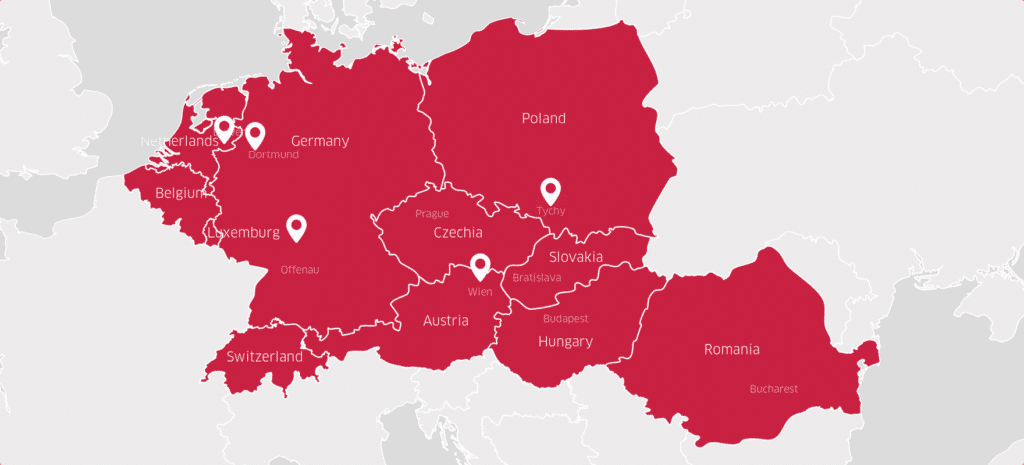 Countries RLS is active