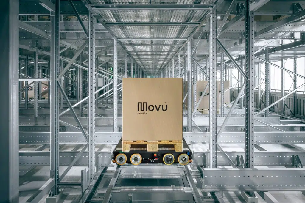 Movu atlas pallet shuttle solution